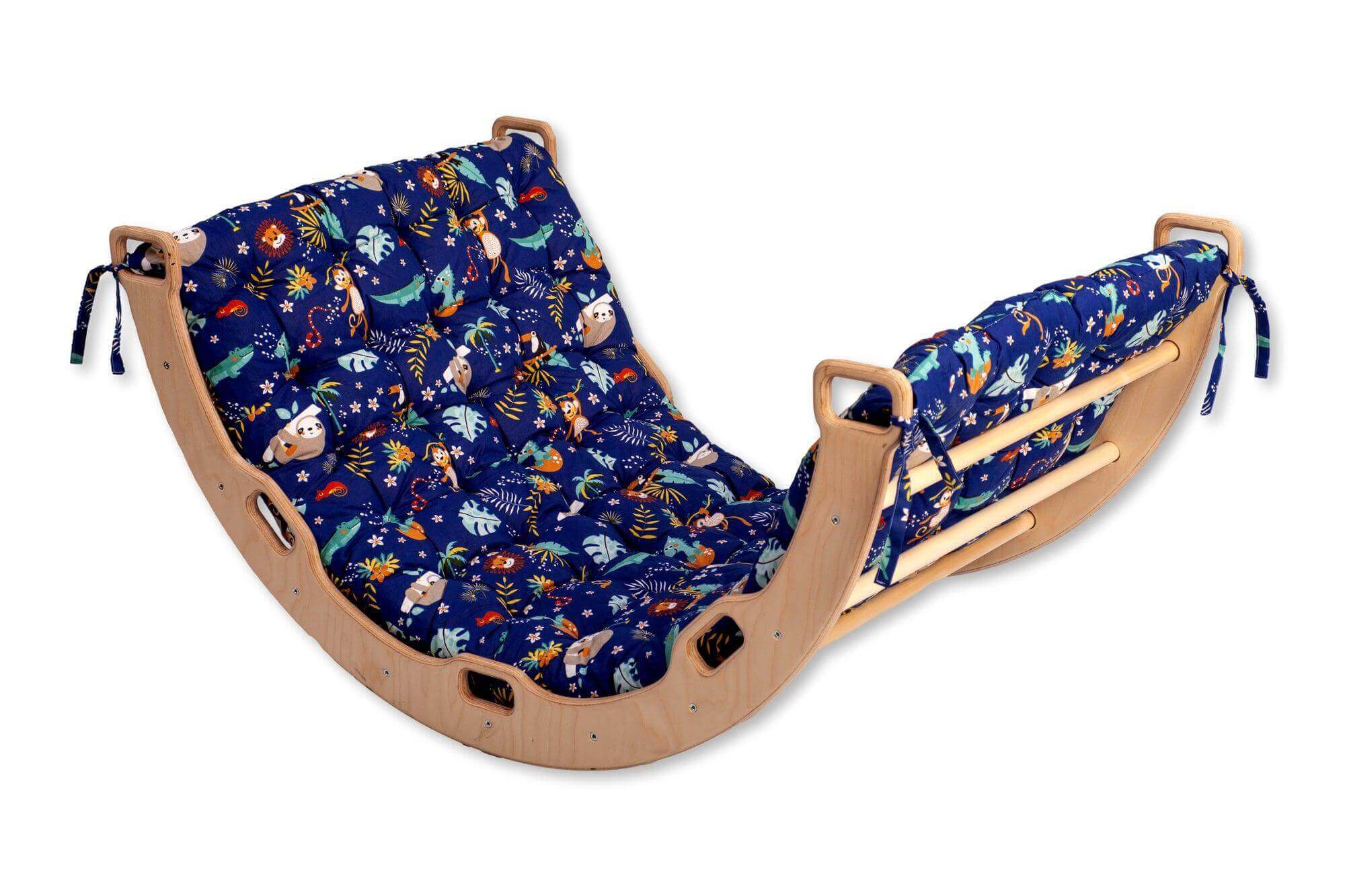 Montessori Climber Set: Arch, Rocker, Ramp, and Pillow Options